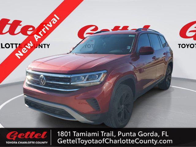 used 2022 Volkswagen Atlas car, priced at $25,755