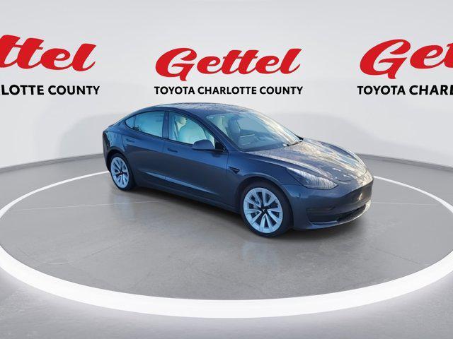 used 2023 Tesla Model 3 car, priced at $22,997