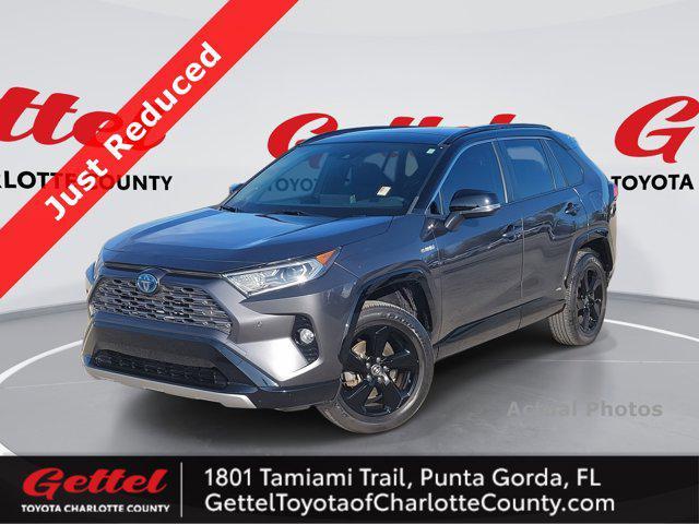 used 2021 Toyota RAV4 Hybrid car, priced at $33,457