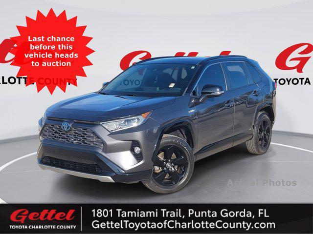 used 2021 Toyota RAV4 Hybrid car, priced at $31,999