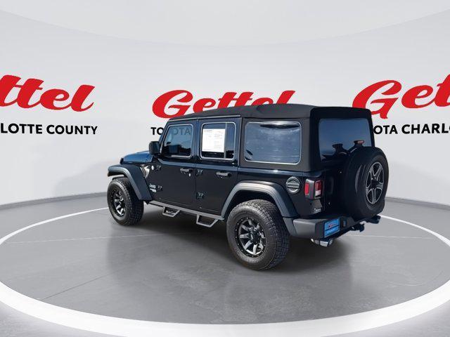 used 2018 Jeep Wrangler Unlimited car, priced at $24,912