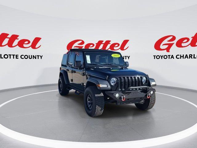 used 2018 Jeep Wrangler Unlimited car, priced at $24,912