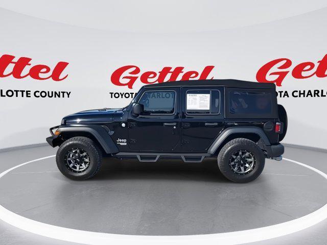 used 2018 Jeep Wrangler Unlimited car, priced at $24,912