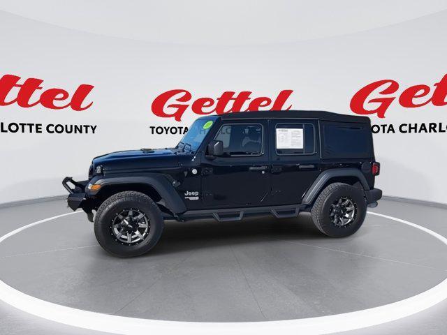 used 2018 Jeep Wrangler Unlimited car, priced at $24,912