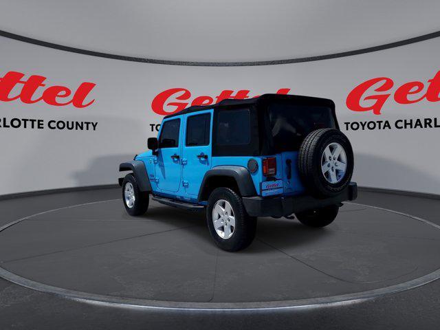 used 2017 Jeep Wrangler Unlimited car, priced at $20,987