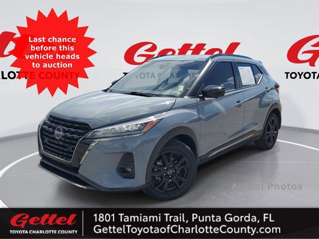 used 2024 Nissan Kicks car, priced at $18,498