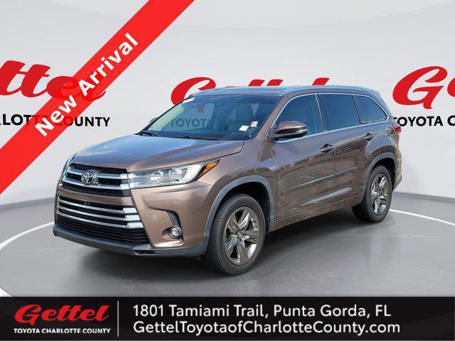 used 2019 Toyota Highlander car, priced at $32,827