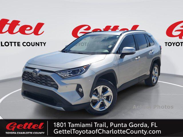 used 2021 Toyota RAV4 Hybrid car, priced at $25,872