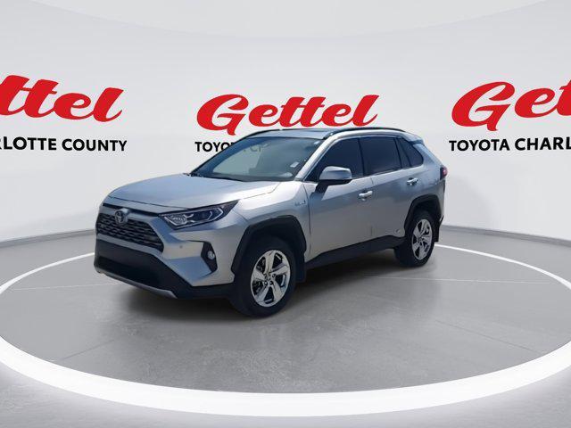 used 2021 Toyota RAV4 Hybrid car, priced at $23,147