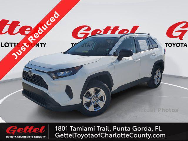 used 2020 Toyota RAV4 Hybrid car, priced at $23,994