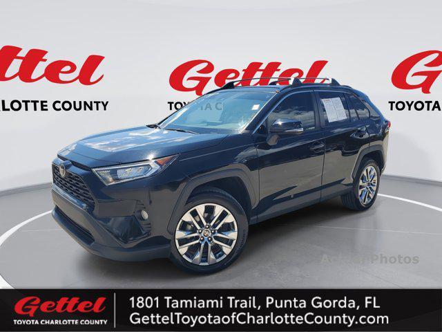 used 2021 Toyota RAV4 car, priced at $24,318