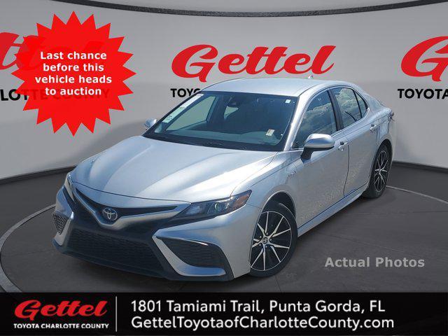 used 2021 Toyota Camry car, priced at $24,422
