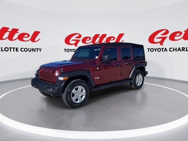 used 2021 Jeep Wrangler Unlimited car, priced at $27,999