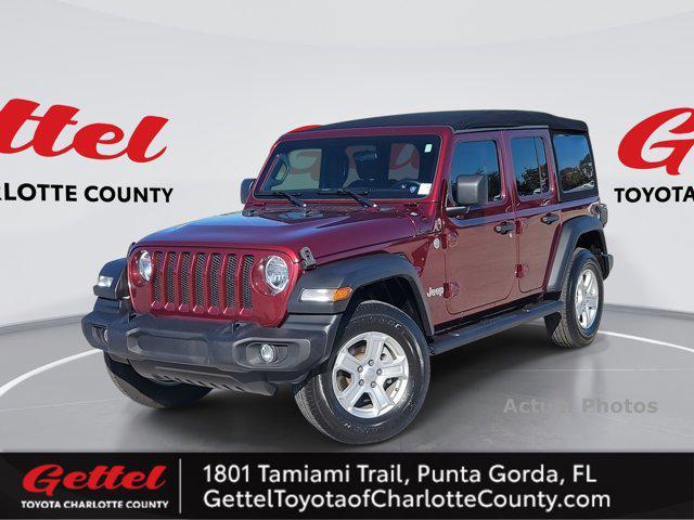 used 2021 Jeep Wrangler Unlimited car, priced at $27,999