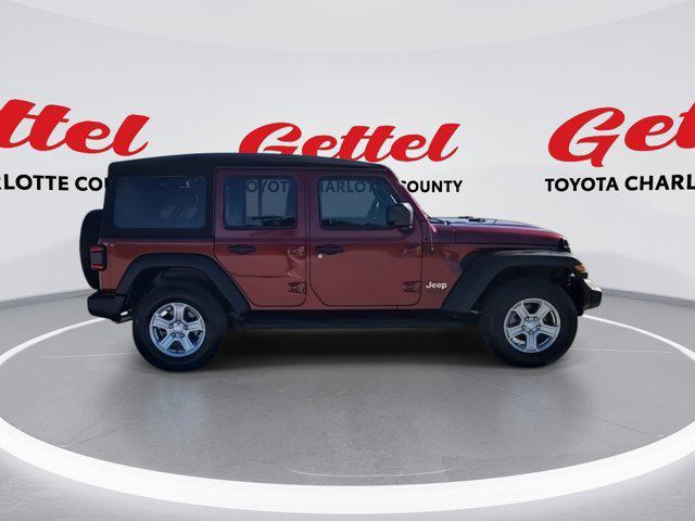 used 2021 Jeep Wrangler Unlimited car, priced at $27,999