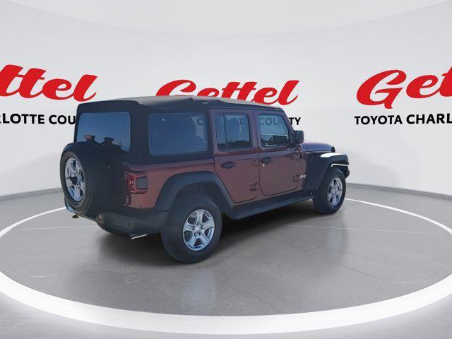 used 2021 Jeep Wrangler Unlimited car, priced at $27,999