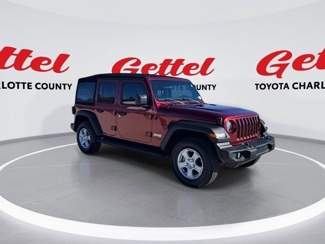 used 2021 Jeep Wrangler Unlimited car, priced at $27,999