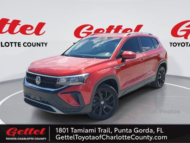 used 2022 Volkswagen Taos car, priced at $16,954