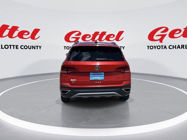 used 2022 Volkswagen Taos car, priced at $17,928
