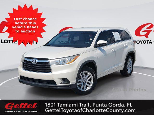 used 2014 Toyota Highlander car, priced at $15,067