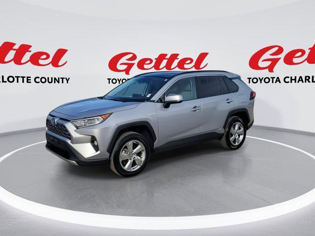 used 2021 Toyota RAV4 Hybrid car, priced at $30,370