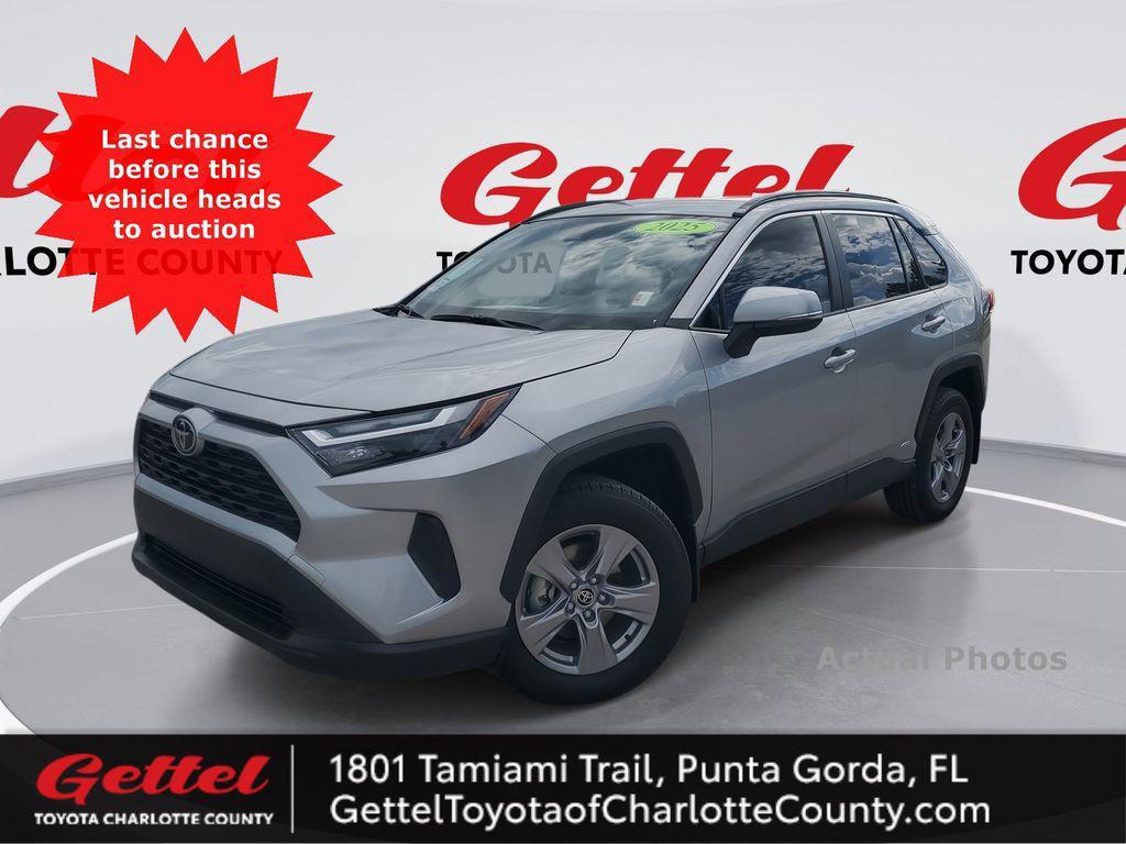 used 2025 Toyota RAV4 Hybrid car, priced at $33,044