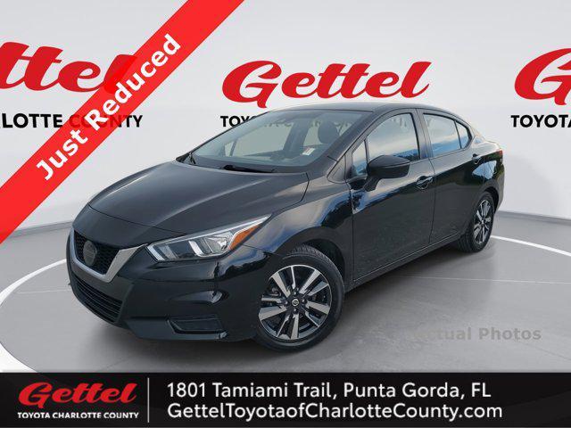 used 2021 Nissan Versa car, priced at $11,110