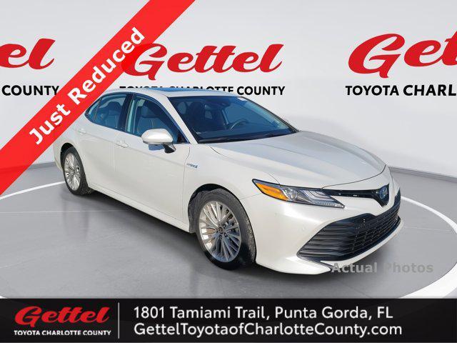 used 2020 Toyota Camry Hybrid car, priced at $25,917