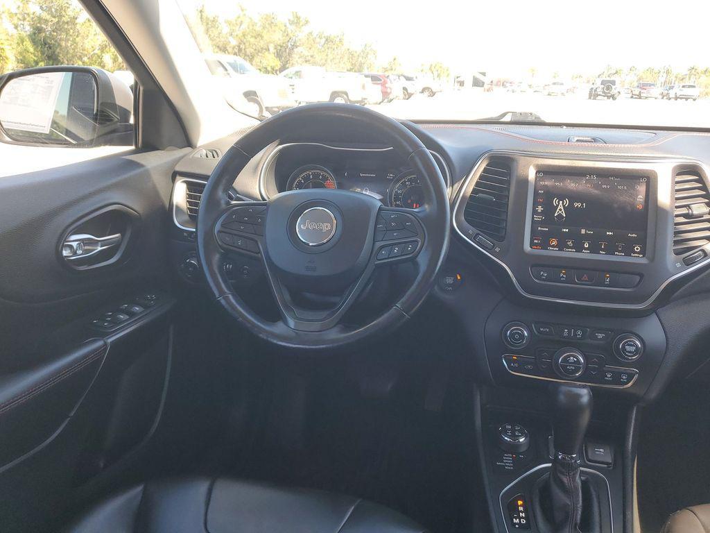 used 2021 Jeep Cherokee car, priced at $17,978