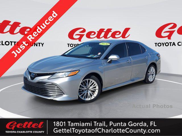 used 2020 Toyota Camry Hybrid car, priced at $22,896