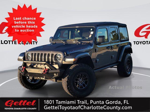 used 2022 Jeep Wrangler Unlimited car, priced at $42,875