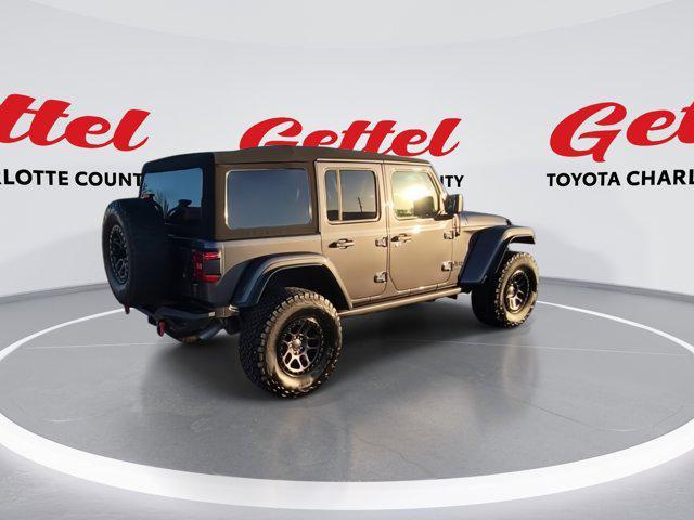 used 2022 Jeep Wrangler Unlimited car, priced at $42,875