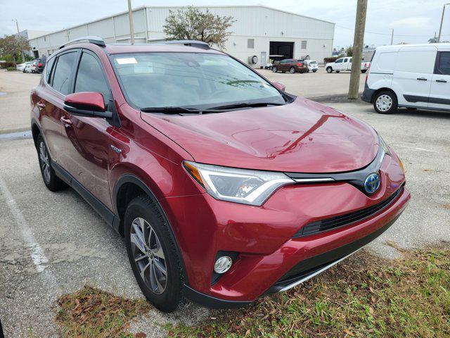 used 2018 Toyota RAV4 Hybrid car, priced at $23,690