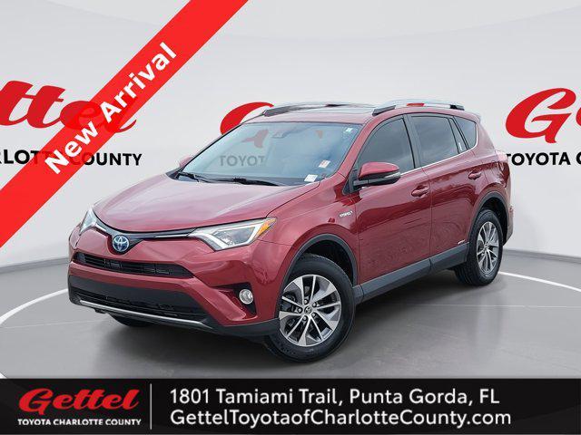 used 2018 Toyota RAV4 Hybrid car, priced at $23,690