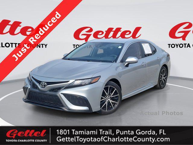 used 2021 Toyota Camry car, priced at $19,999