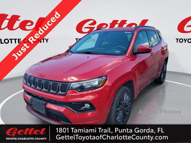 used 2023 Jeep Compass car, priced at $22,561