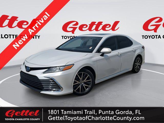 used 2022 Toyota Camry Hybrid car, priced at $27,801