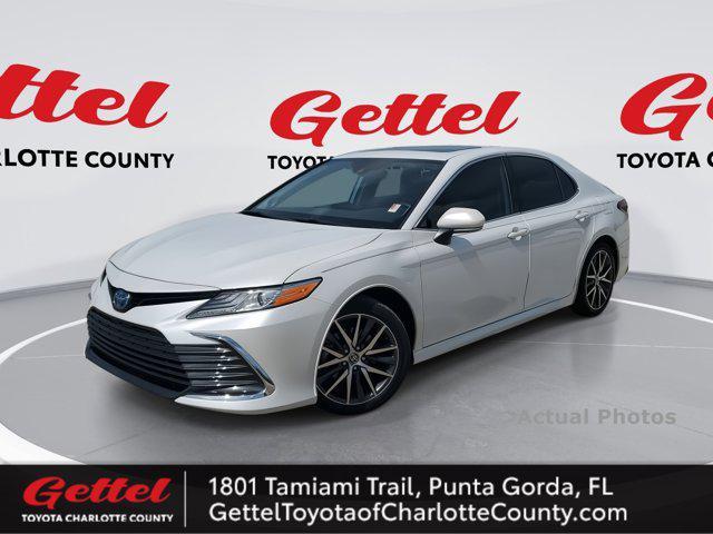 used 2022 Toyota Camry Hybrid car, priced at $27,575