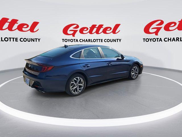 used 2021 Hyundai Sonata car, priced at $16,361