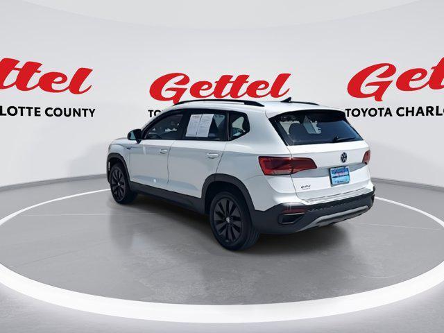 used 2024 Volkswagen Taos car, priced at $18,827