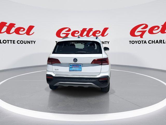 used 2024 Volkswagen Taos car, priced at $18,827