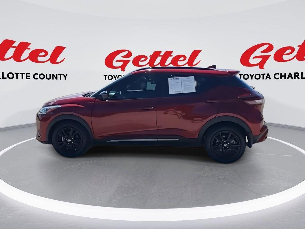 used 2021 Nissan Kicks car, priced at $15,215