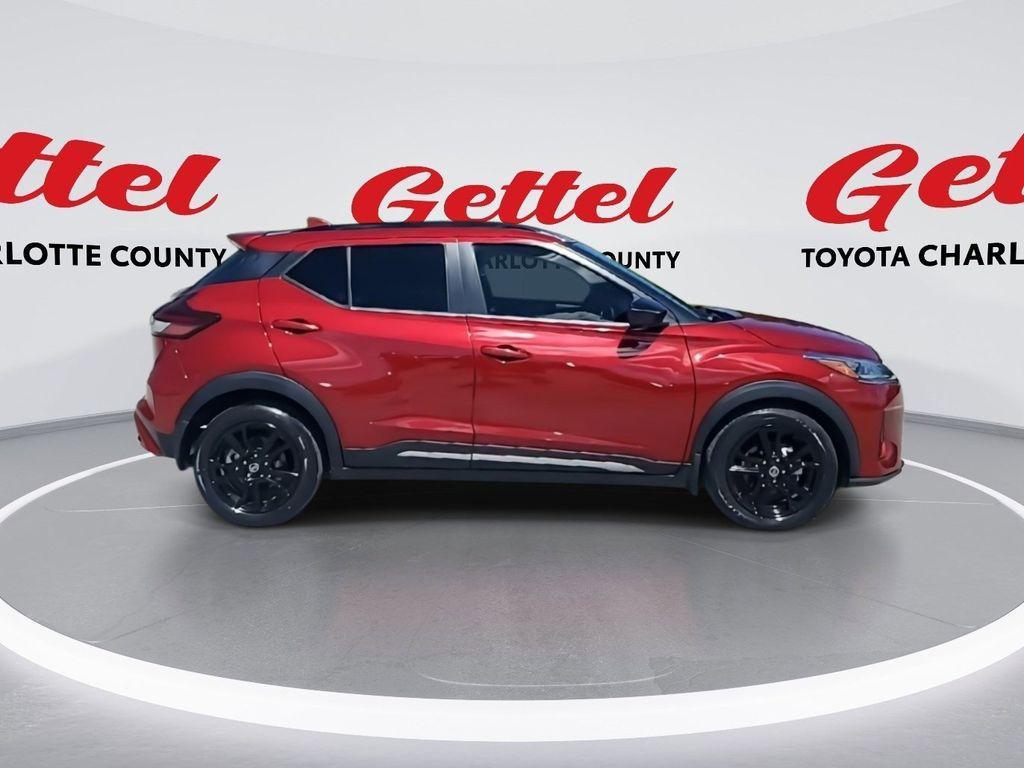 used 2021 Nissan Kicks car, priced at $15,215