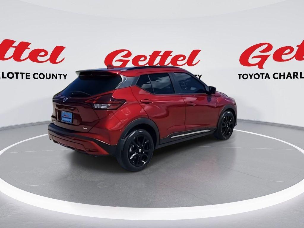 used 2021 Nissan Kicks car, priced at $15,215