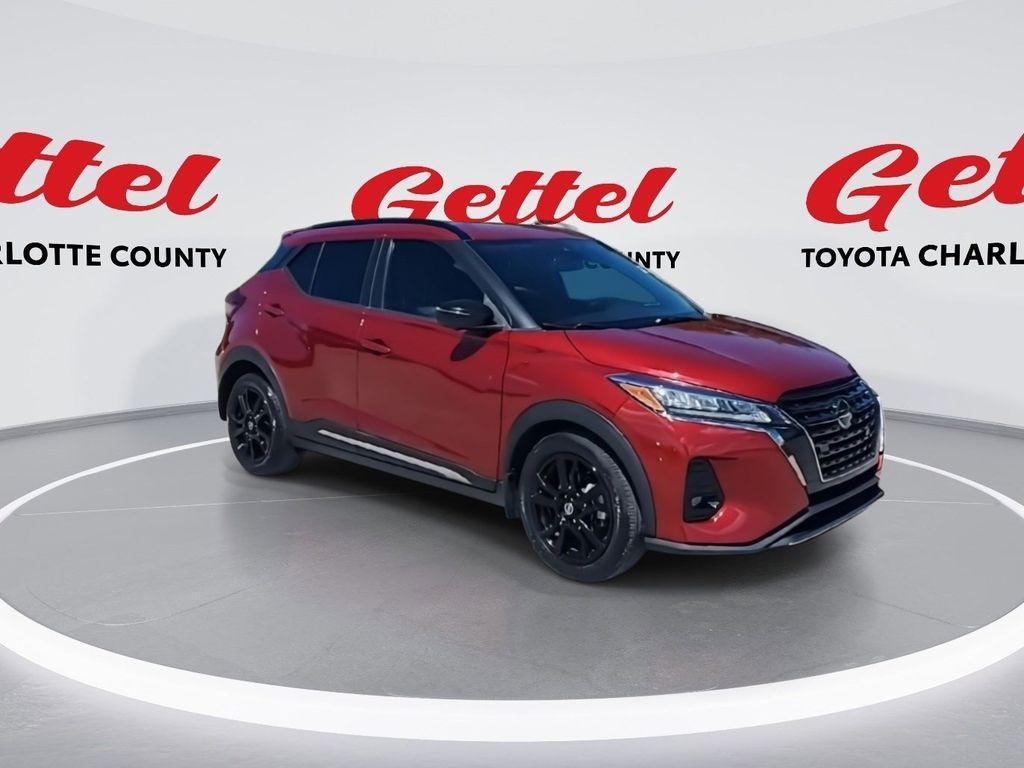 used 2021 Nissan Kicks car, priced at $15,215