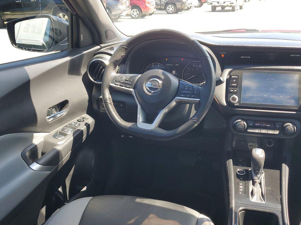 used 2021 Nissan Kicks car, priced at $15,215