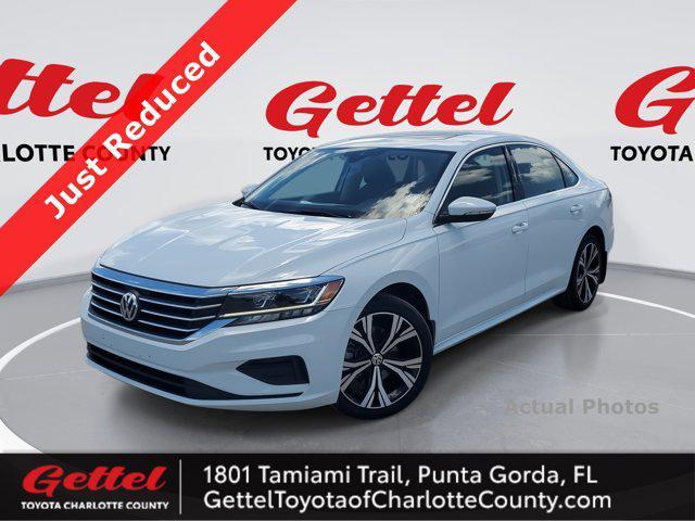 used 2022 Volkswagen Passat car, priced at $17,694