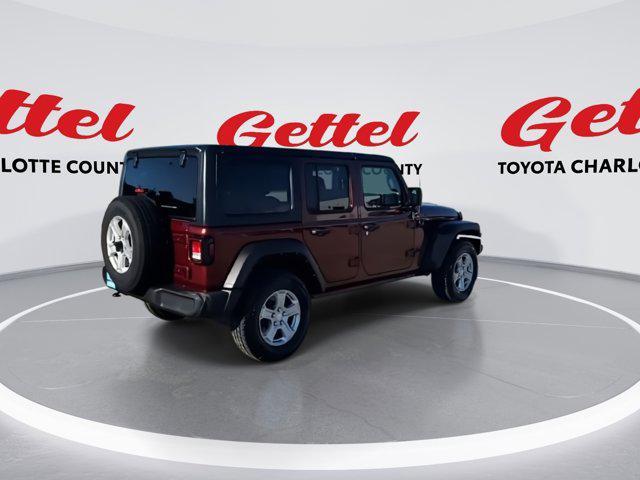used 2021 Jeep Wrangler Unlimited car, priced at $26,441