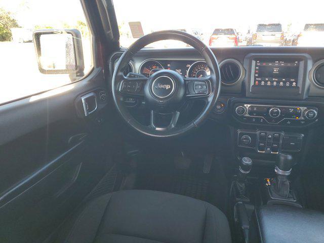 used 2021 Jeep Wrangler Unlimited car, priced at $26,441