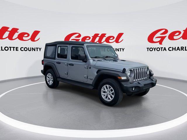 used 2021 Jeep Wrangler Unlimited car, priced at $23,205